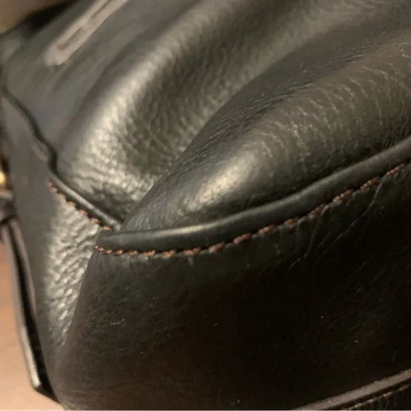 Dooney & Bourke Black Leather Crossbody Bag - Picture 8 of 13